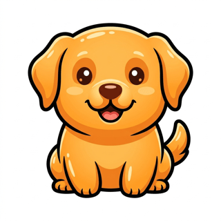 Full character: Golden Retriever