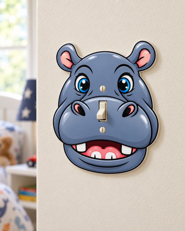 Hippo Light Switch Cover