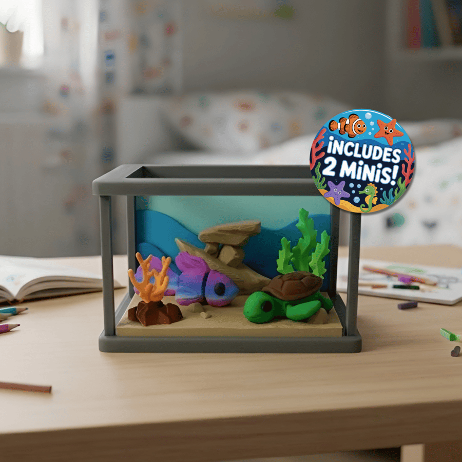 Fish Tank MiniVerse Playset