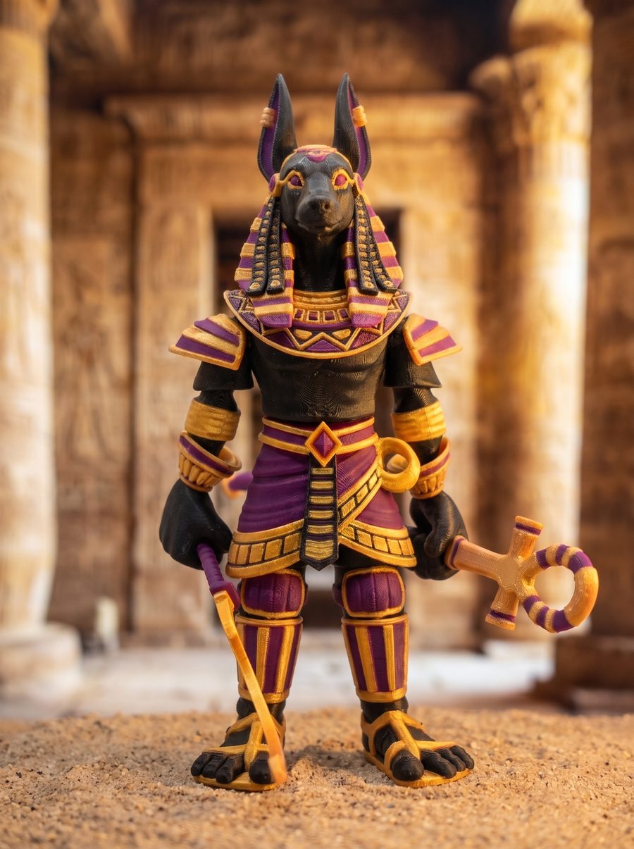 Anubis Egyptian God Figure