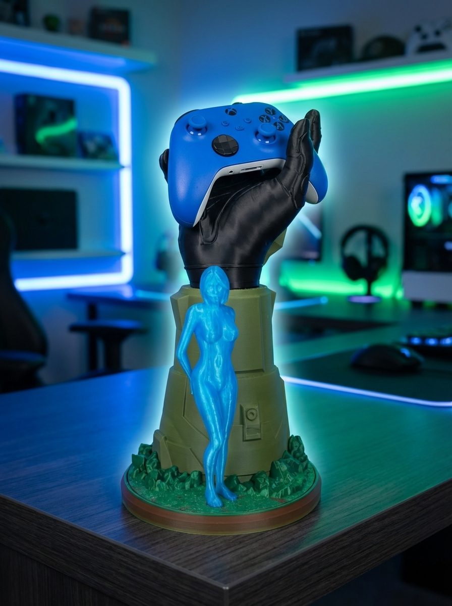 Master Chief-Halo Controller Stand