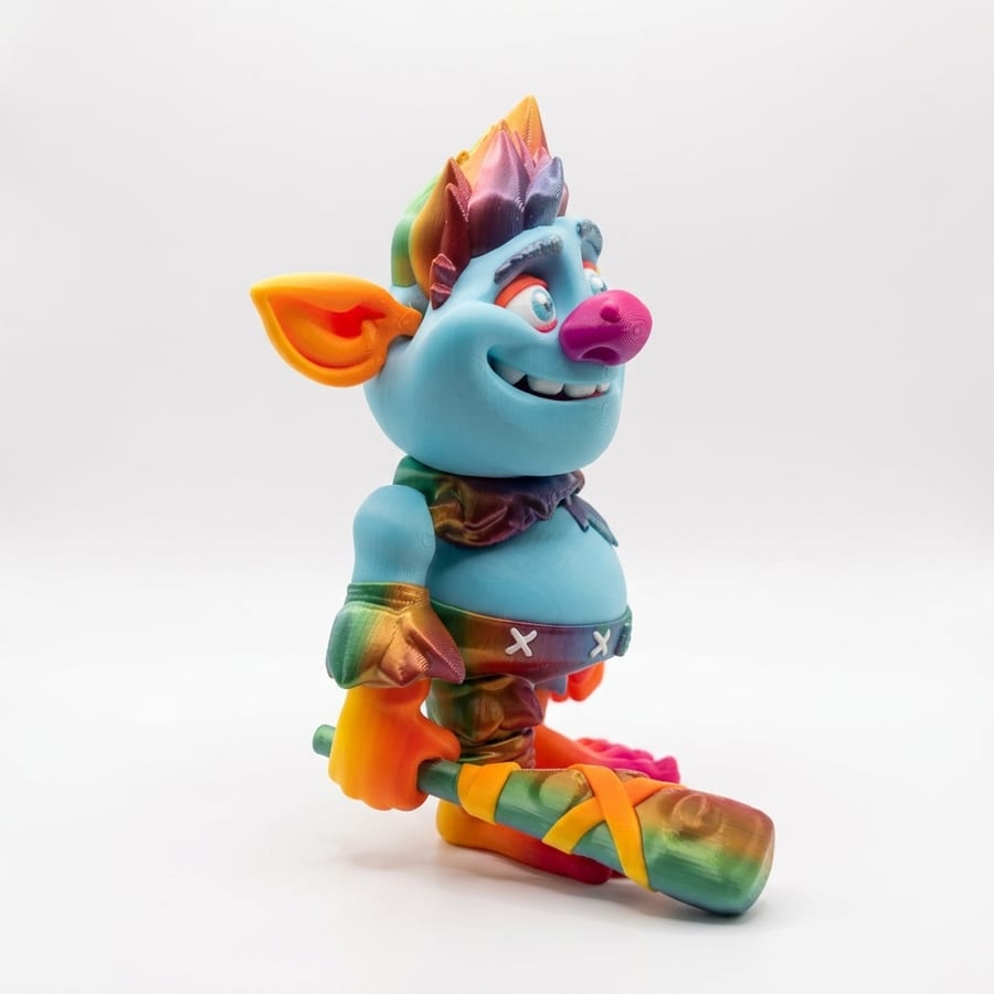 Flexi Troll with Club — photo 3