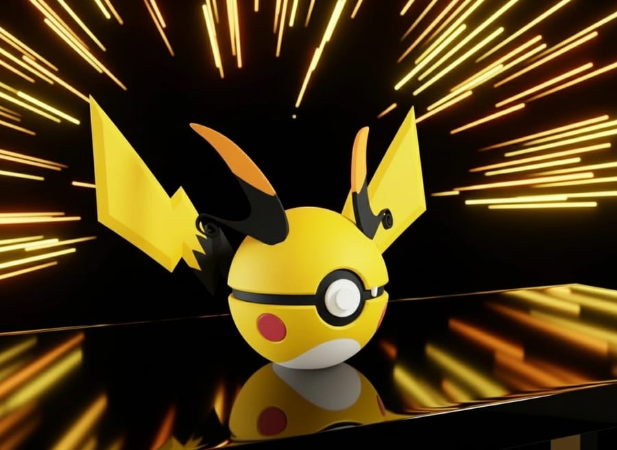 Mega Raichu X Character Ball