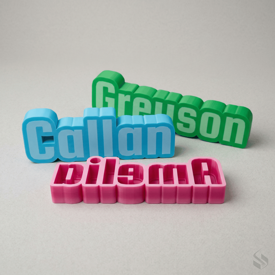 Personalized Name Sand Mold — photo 2