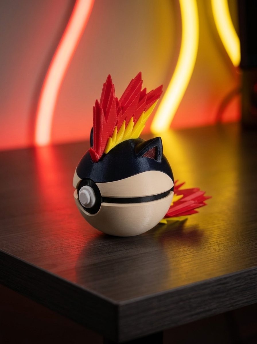 Quilava Character Ball
