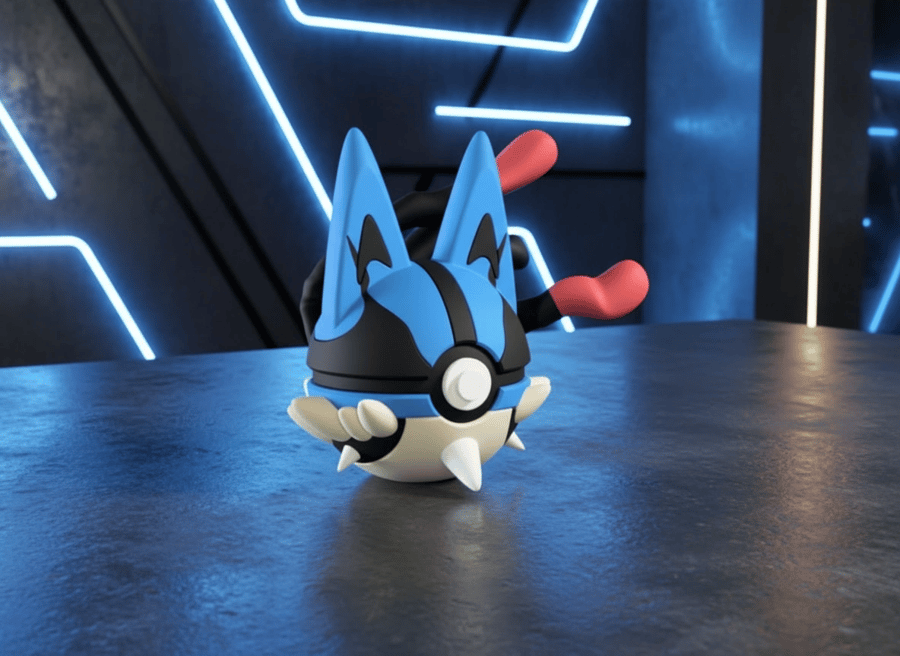 Mega Lucario Character Ball