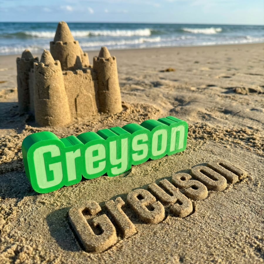 Personalized Name Sand Mold
