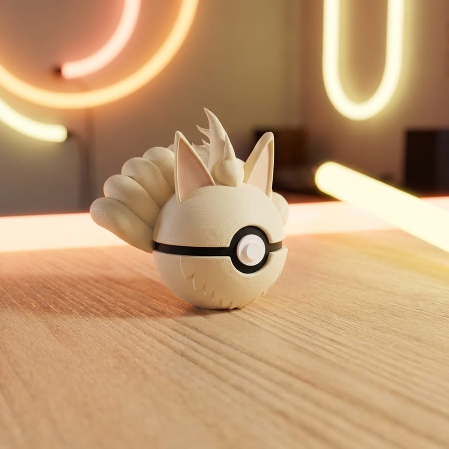 Ninetales Character Ball
