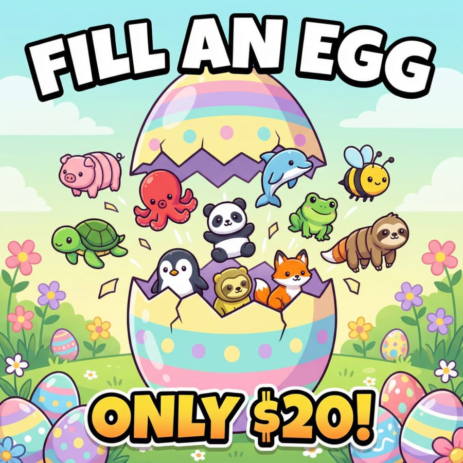 Fill an Egg with Minis
