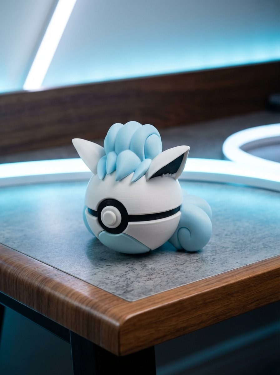 Alolan Vulpix Character Ball