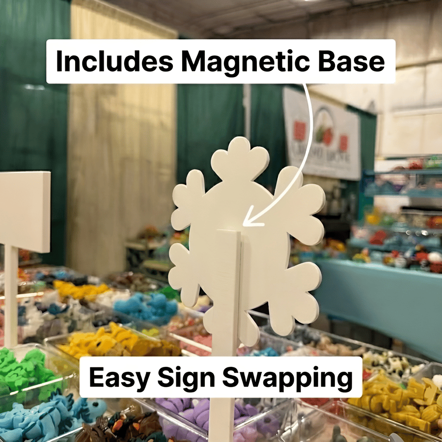 Craft Vendor Display Signage — photo 2