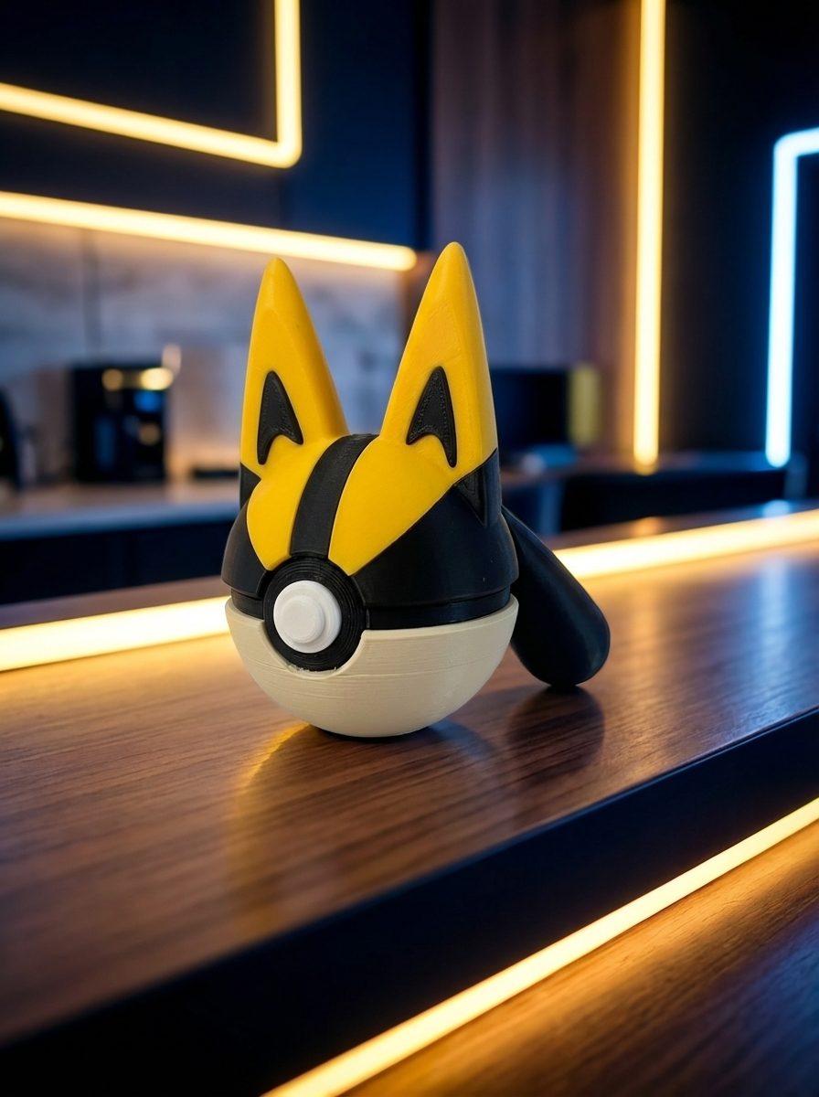 Shiny Lucario Character Ball