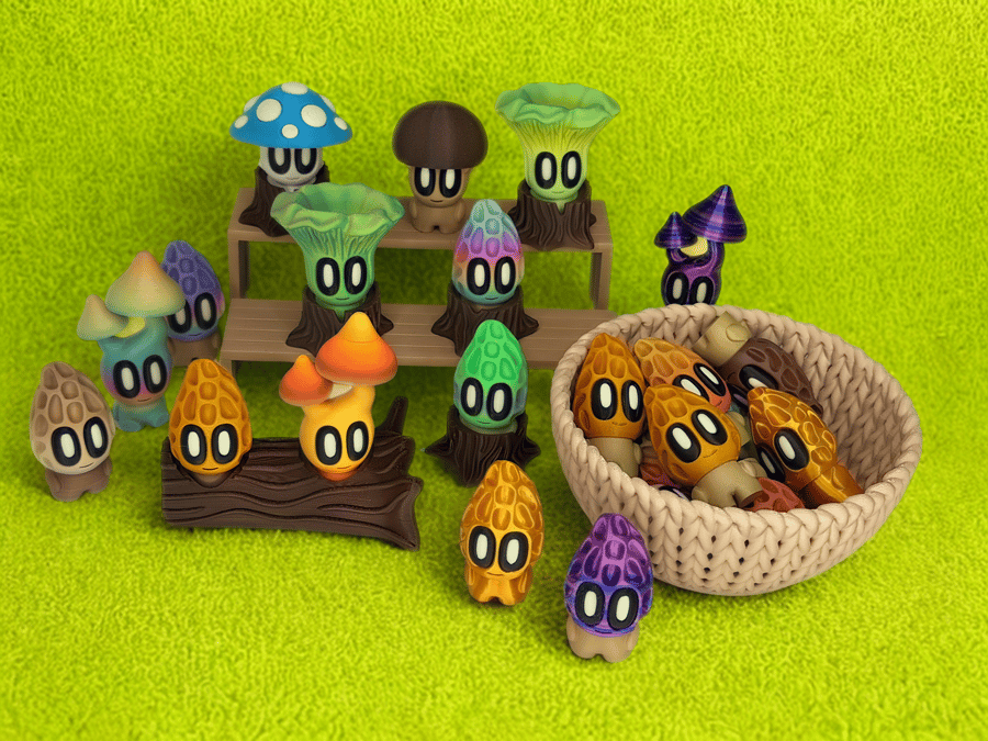 Blob Mushrooms