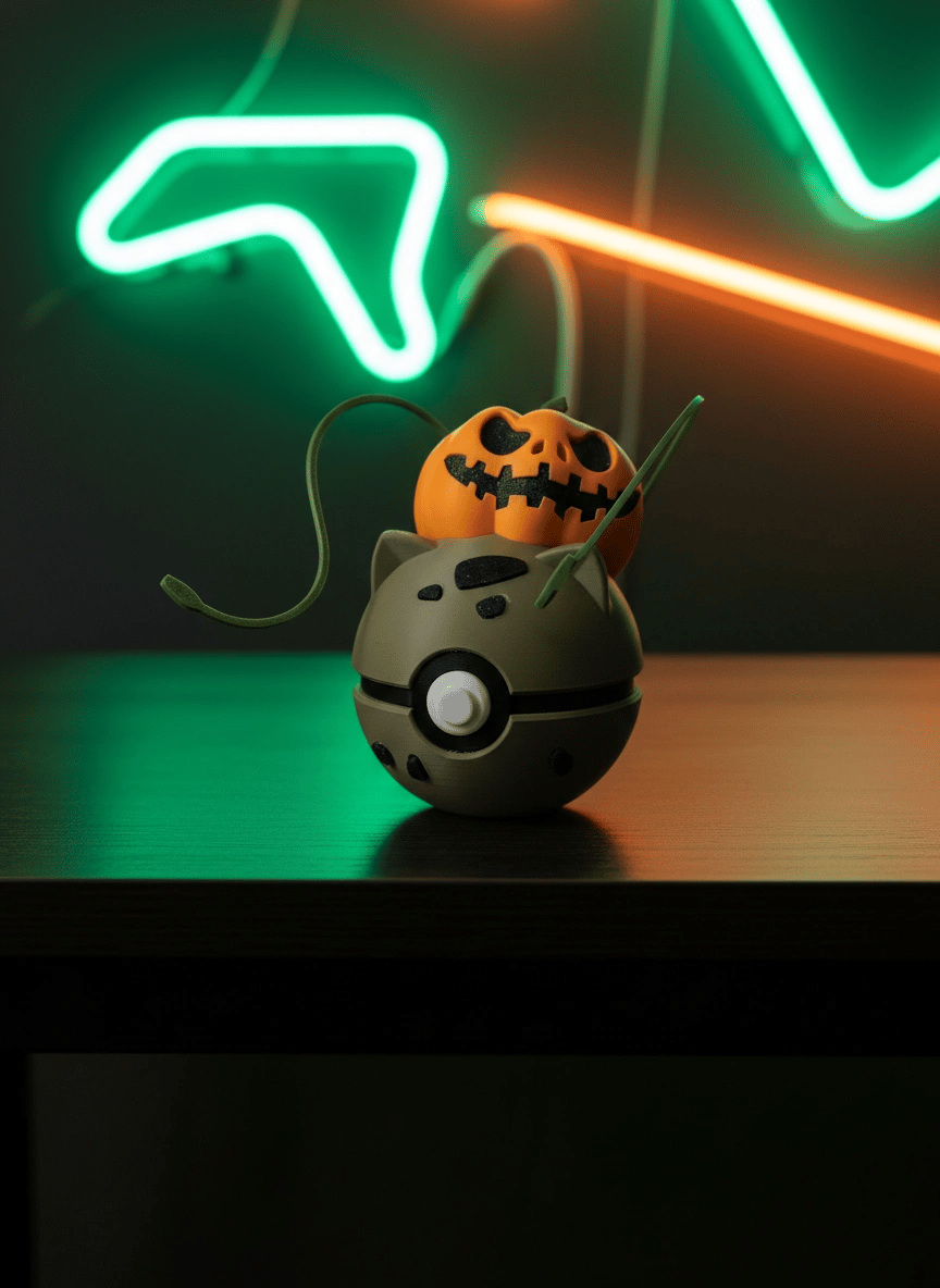 Bulbasaur Halloween Character Ball