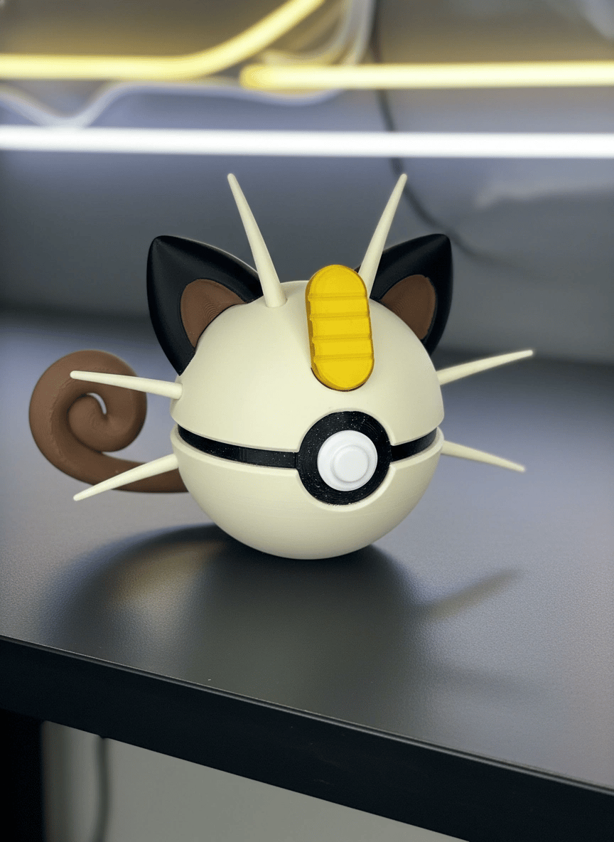 Meowth Character Ball