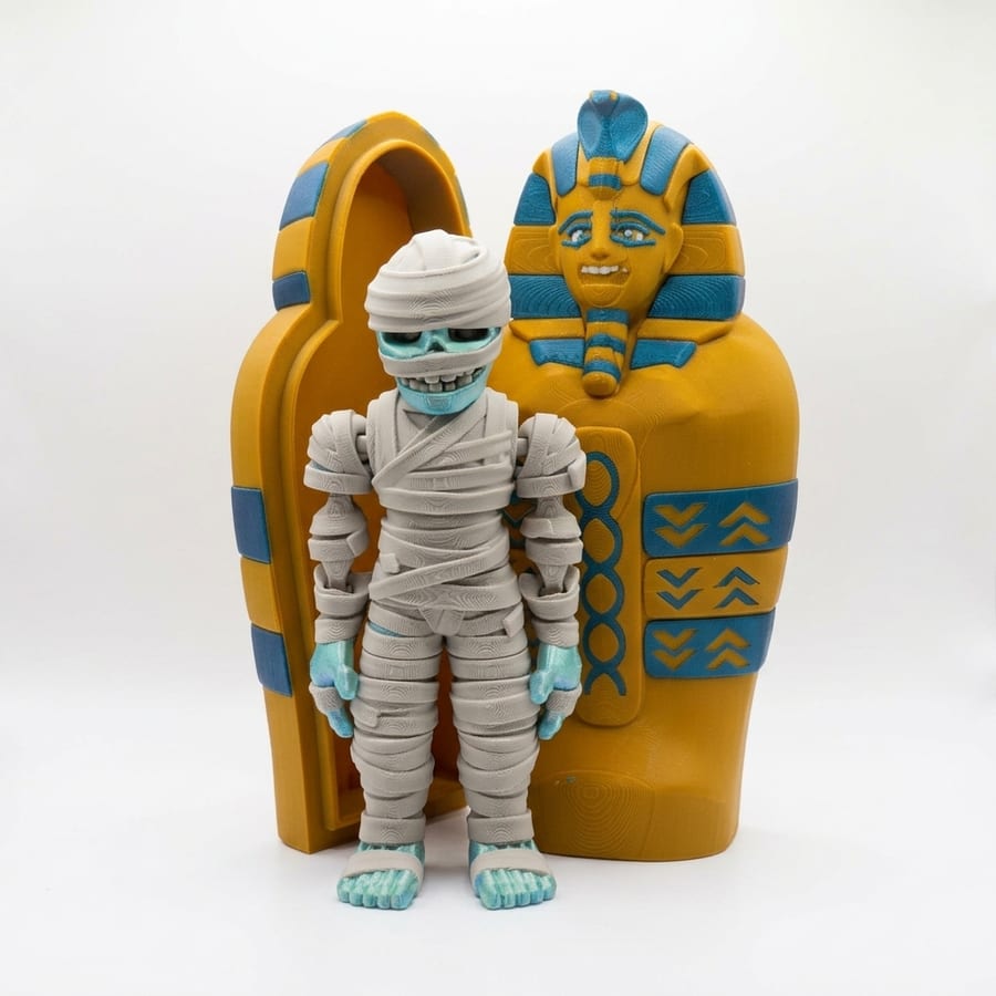 Mummy & Sarcophagus Set