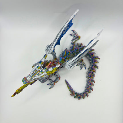 Mech Dragon – 3D Printed Articulated Cyber Dragon by Flexi Factory