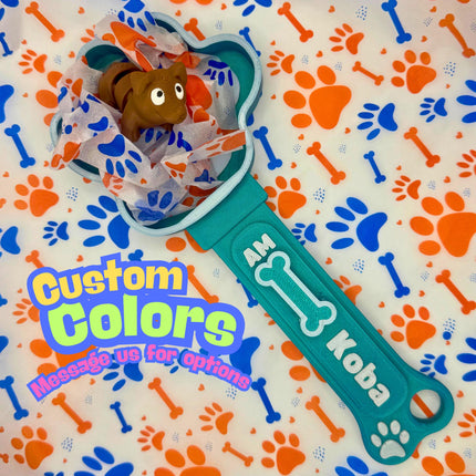 Personalized Dog Food Scoop with Feeding Reminder | Magnetic | Custom Pet Measuring Cup | Kibble Portion Control Spoon for Dry Dog Food